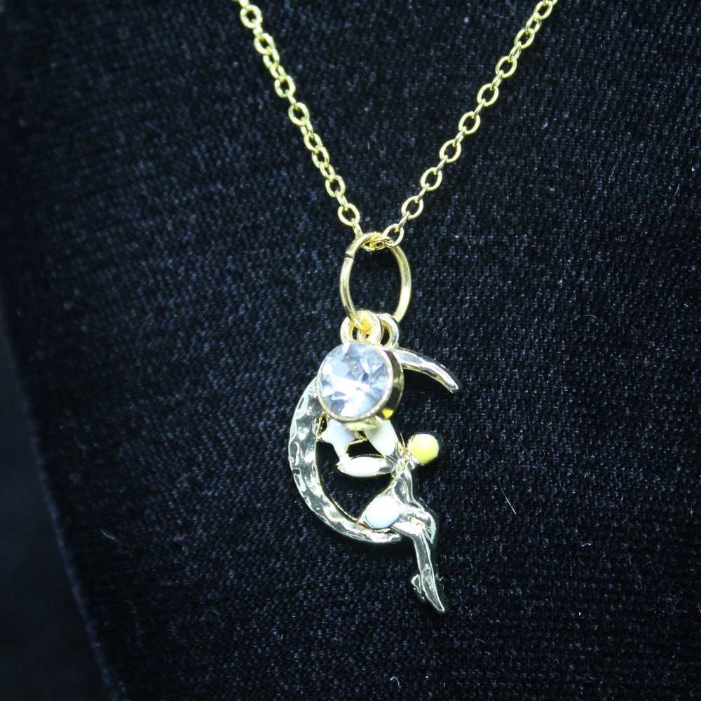 Crystal Fairy Necklace Crystal Witch Jewelry